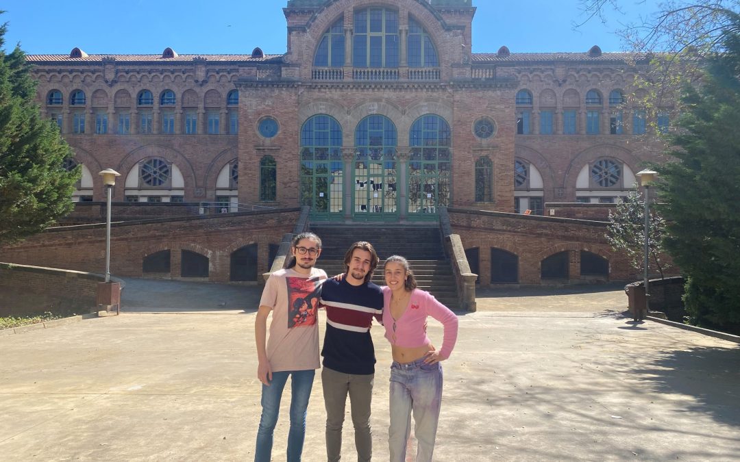 Recibimos a tres estudiantes en prácticas
