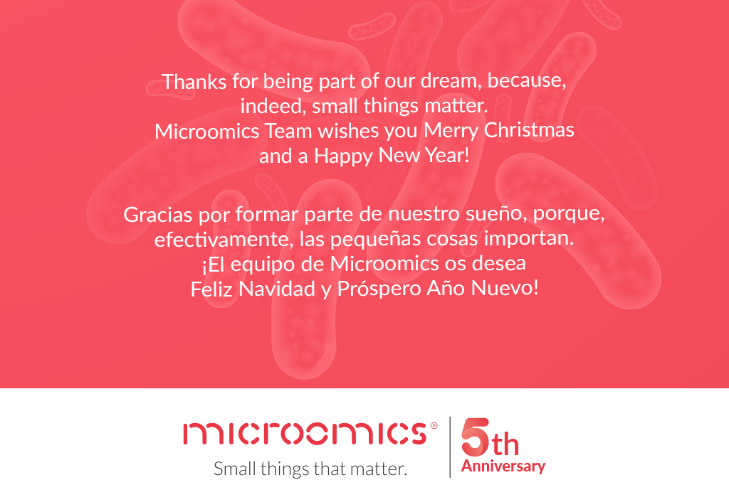 Microomics os desea Felices Fiestas y un próspero 2023