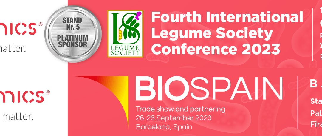 Microomics participates in the Fourth International Legume Society Conference and BIOSPAIN 2023