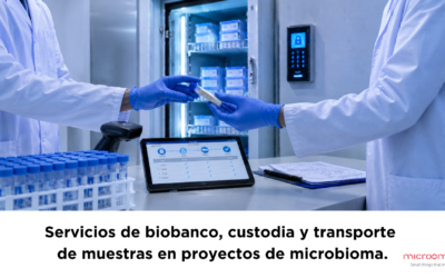 Servicios de biobanco, custodia y transporte de muestras en Microomics